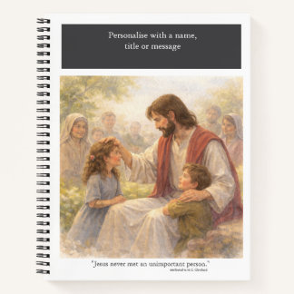 Cuaderno Personalise: No unimportant person
