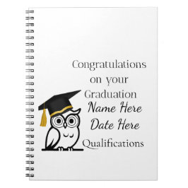 Cuaderno Personalised Graduation Gift for Her – Custom Name