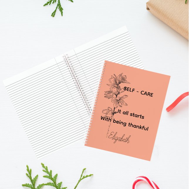 Cuaderno Personalised Gratitude Journal - Self Care  (Subido por el creador)