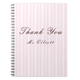 Cuaderno Personalised Thank You Teacher Notebook 