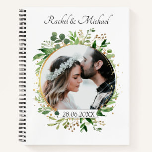 Cuaderno Personalisiert Floral Foto