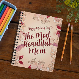 Cuaderno Personaliza a la mamá más bella