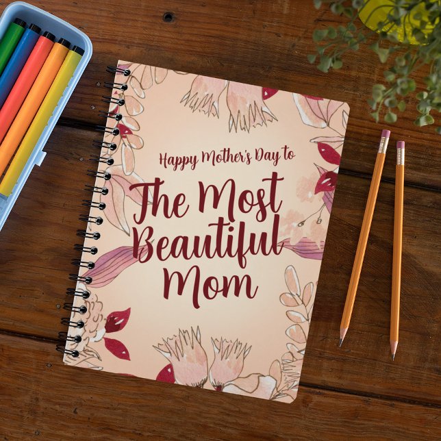 Cuaderno Personaliza a la mamá más bella (Subido por el creador)