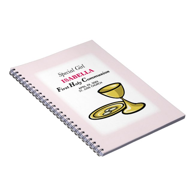 Cuaderno Personaliza, Chica Especial, Primera Comunión (Lado Derecho)