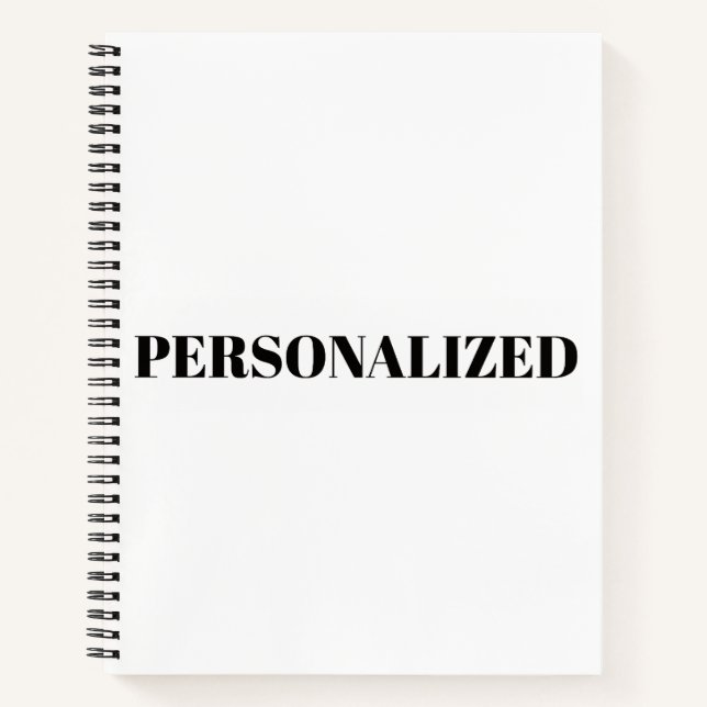 Cuaderno Personaliza el tuyo (Anverso)