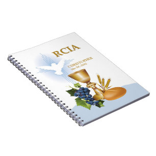 Cuaderno Personaliza, Felicitaciones RCIA Sacramento Católi