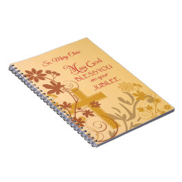 Cuaderno Personaliza, Jubilee Aniversario Nun Cross, Swirls