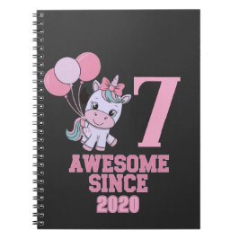 Cuaderno Personaliza la Magia Cumpleaños de Niña Unicornio