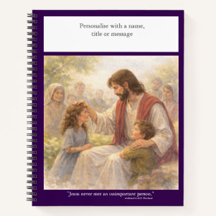 Cuaderno Personaliza: Ninguna persona es insignificante