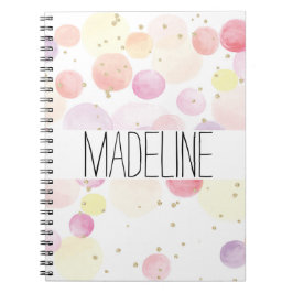 Cuaderno Personaliza tu propia acuarela colorida