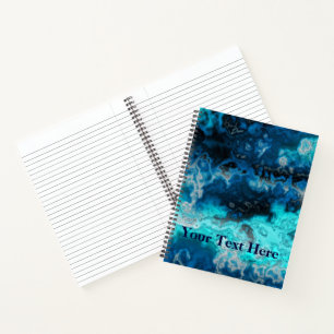 Cuaderno Personalizable Agate azul