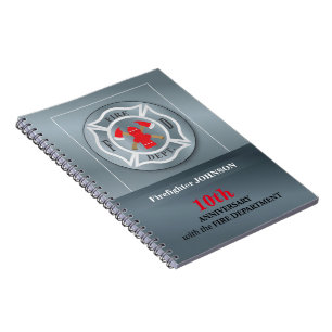 Cuaderno Personalizable, Aniversario con Departamento de Bo