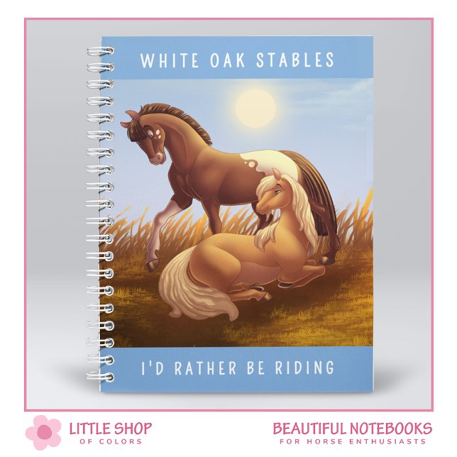 Cuaderno Personalizable Appaloosa Palomino Horse (Subido por el creador)