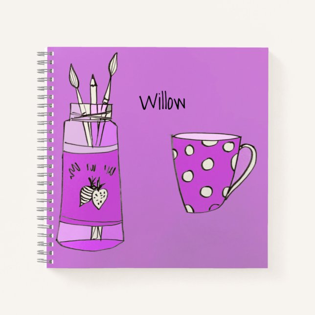 Cuaderno personalizable Arty Notebook 2 (Anverso)