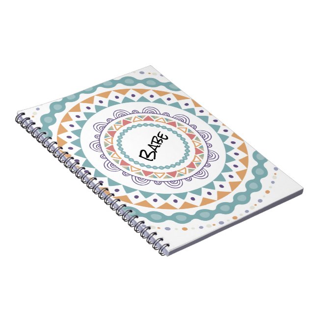 Cuaderno Personalizable Boho (Lado Derecho)