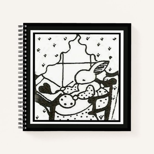 Cuaderno Personalizable Bunny Journal (Anverso)