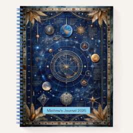 Cuaderno Personalizable Celestial