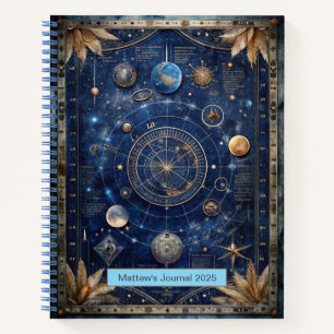 Cuaderno Personalizable Celestial