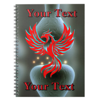Cuaderno Personalizable Científico de Fantasía en Nerve Hum