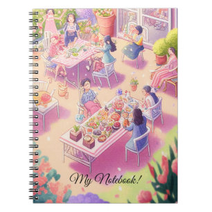 Cuaderno Personalizable de bloc de notas de reunión familia