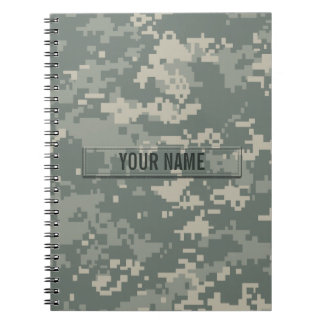 Cuaderno Personalizable de camuflaje de la unidad de contro