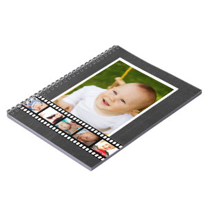 Cuaderno Personalizable de Cinta de Cine Personalizado