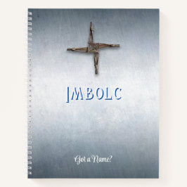 Cuaderno personalizable de Imbolc Candlemas de 8.5