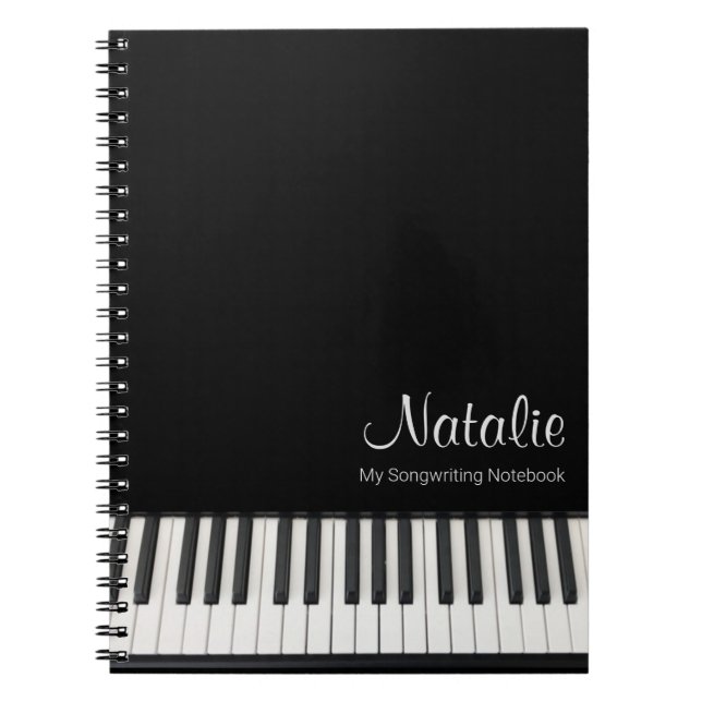 Cuaderno Personalizable de mi bloc de notas para la grabaci (Frente)