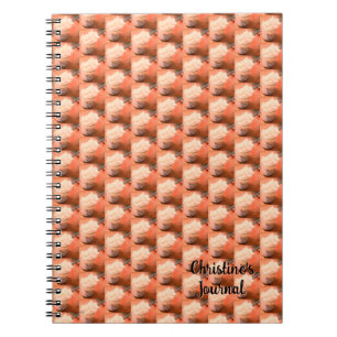 Cuaderno personalizable de postre cremoso