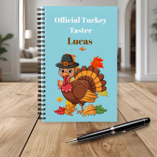 Cuaderno Personalizable del Peregrino del Pavo Lin