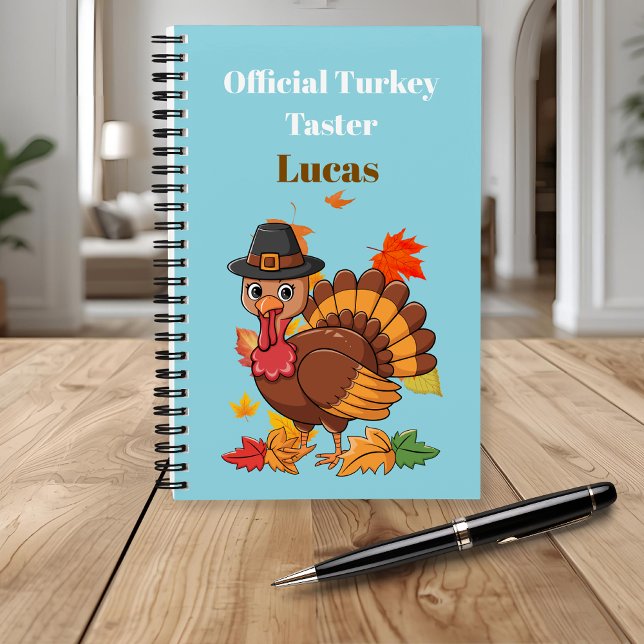 Cuaderno Personalizable del Peregrino del Pavo Lin (Subido por el creador)