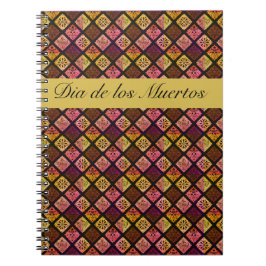 Cuaderno Personalizable Dia de los Muertos de México