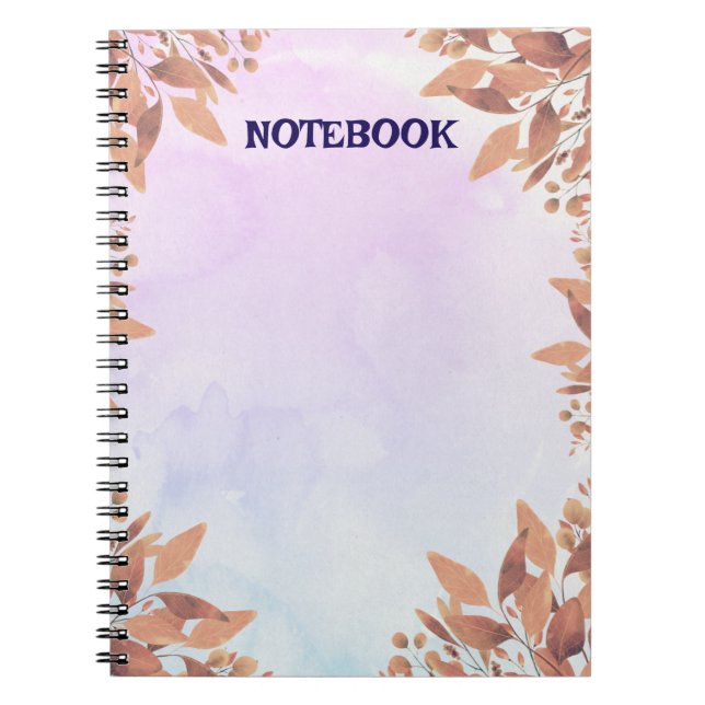 Cuaderno Personalizable | Estilo y Funcionalidad (Frente)
