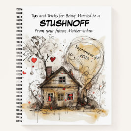 Cuaderno Personalizable, guía de suegra para el matrimonio