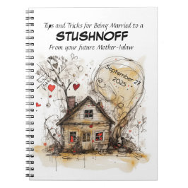 Cuaderno Personalizable, guía de suegra para el matrimonio