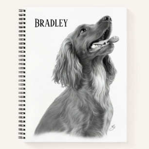 Cuaderno Personalizable irlandés Setter