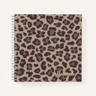 Cuaderno Personalizable Leopard print