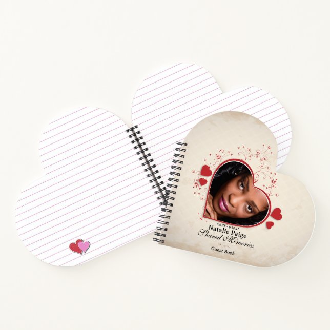 Cuaderno Personalizable: Memorial Memorial Memorial Book (Interior)