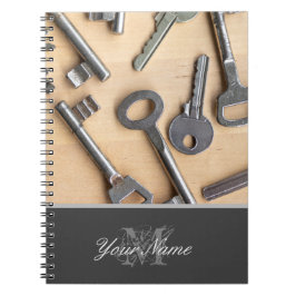 Cuaderno Personalizable Monograma con diferentes claves!