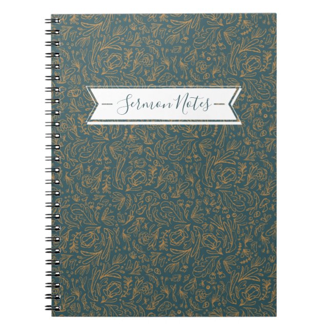 Cuaderno ¡Personalizable| Notas Sermón (Frente)