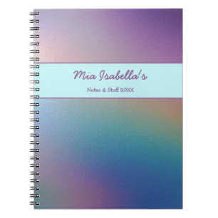 Cuaderno Personalizable para portátiles de borde brillante