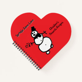 Cuaderno Personalizable Snowman