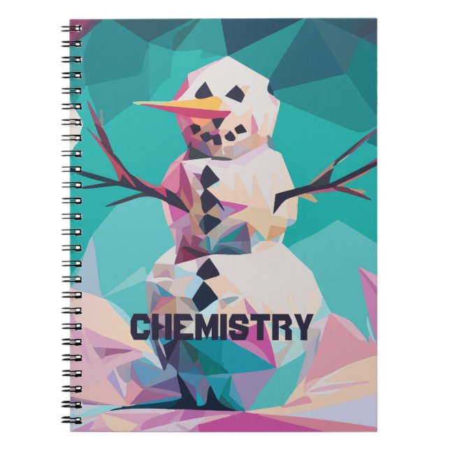 Cuaderno Personalizable Snowman (Frente)