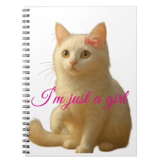Cuaderno Personalizable "Soy Solo Una Chica" con G