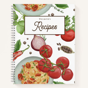 Cuaderno Personalizable temático Spaghetti