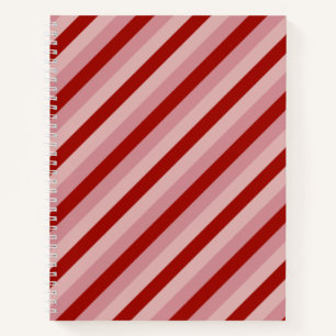 Cuaderno Personalizable Valentine Stripes