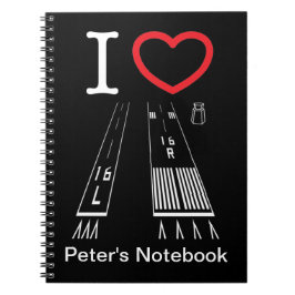 Cuaderno Personalizable Van Nuys Airport Runways 16L / 16R