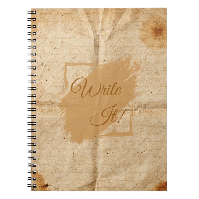 Cuaderno Personalizable Vintage (Frente)
