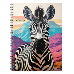 Cuaderno PERSONALIZACIÓN: Cebra de la montaña del Cabo   Cu