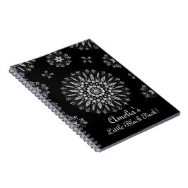 Cuaderno Personalización de Bonito Patrón de arte de puntos